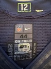 2015 Game Worn Seattle Seahawks Home Jersey  74 Julius Warmsley Size 44