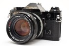  near Mint  Canon Ae-1 Program 35mm Film Camera Fd 50mm F1 4 S s c  Ssc Japan