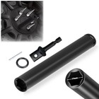 Spike Lug Nuts Socket  Durable Socket With9mm Hex  Universal Spiked Lug Nuts 1