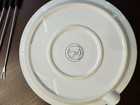 Vintage Mid Century Modern Fondue Set  Additional Pot  4 Plates   22 Forks