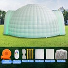 16 4ft Inflatable Igloo Dome Tent 2 Door For Party Wedding Event Outdoor Camping
