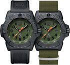 Luminox Navy Seal Men s Quartz Watch Black Green 45 Mm Date Xs 3517 nq set Nib
