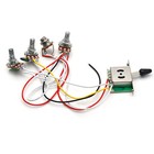 Electric Guitar Wiring Harness Prewired Kit 5 Way Toggle Switch 1v2t 500k Pots