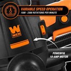 10 Amp Variable Speed Handheld Drywall Sander With Dust Hose And Collection Bag