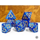 Dragon Pattern 7pcs Polyhedral Dnd Dice Set For D d Trpg Role Playing Board Game