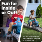 Step2 Up   Down Roller Coaster Kids Ride On Toy  Push Car  Indoor outdoor Playse