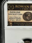 Authentic Ancient Roman Empire Bronze Coin  27 Bc     476 Ad  Certified Genuine