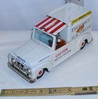 Ford Delicious Ice Cream Truck Tin Friction Toy Japan 1960