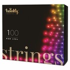 Twinkly Tws100stp-gus Animated 100-light Set  Wi-fi Enabled  Led Red  Blue 