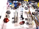 Huge Lot Of Vintage Darts Flights Accessories Cases Tips Halex Etc