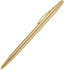 6 Pieces Golden Slim Metal Ballpoint Pen  1mm Medium Point Black Ink Smooth Writ