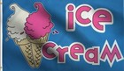 Dmse Ice Cream Food Snack Concession Sign Flag 3x5 Ft Foot 100  Polyester 100   
