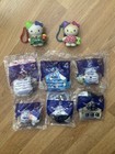 Mcdonald   s Sanrio Toys 2001 Complete Set Of 8 With 6 Sealed 2 Open Full Lot