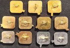 Complete Set 11 Vintage Ussr Bird Pins Badges Soviet Enamel Birds Ornithology