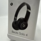 Beats - Solo 4 True Wireless On-ear Headphones - Matte Black New Ship Fast