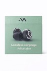 Minuendo Lossless Adjustable Earplugs  Multiple Tips  Carrying Case