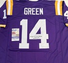Trey   dez Green Autographed Signed Jersey Lsu Tigers Football Jsa Cert