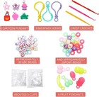 Xkdous 10600  Rubber Band Bracelet Kit  36 Colors Loom Bracelet Making Kit For