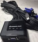 Iogear 4-port Usb Kvm Switch With Cables And Remote Gcs24u  Black