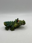 Paddy The Crocodile Green Rubber Toy Fidget Lanco Vintage Made In Spain