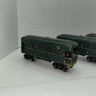 Lionel Trains 612  O Gauge Passenger Cars Olive Green O b  Lot Untested
