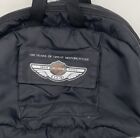 Harley Davidson 100th Anniversary Motorcycles Sherpa Lined Black Helmet Bag