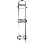 Freestanding Toilet Paper Holder Tissue Dispenser Rustic Holds 3 Roll Bathroom