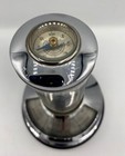 Vintage Lufft Weather Tower     Chrome   Glass Desk Station Barometer