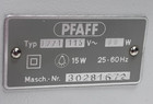 Pfaff 1221e Sewing Machine Foot Pedal Made In West Germany Tested Works