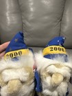 Swibco Puffkins Mini Plush Stuffed Animals Lot Of 2 2000 Vintage Mpn 6700