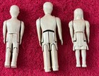 Vintage Renwal Jointed Dollhouse Family Dad 44  Daughter 41   Son 42 Set Of 3