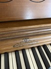 Wurlitzer Upright Spinet Piano 88 Keys Walnut Finish Brown Wood 2 Pedals