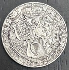 Great Britain 1899 Victoria Old Head Florin Two Shillings Silver