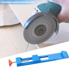 Adjustable Cutting Machine Base Guide Bidirectional Reverse Buckle Portable