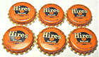 6 Hires Root Beer Soda Pop Co  Cedar Rapids Iowa Unused Bottle Caps With Cork
