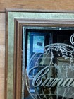 Canadian Club Whiskey Bar Mirror Vintage The Best In The House Imported Framed