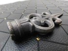 Cast Iron Finial  Ornamental Fence Topper  Bottle Top Craft Supply  New  Fencing