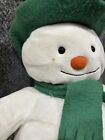 Eden Plush  the Snowman  By Raymond Briggs Green Hat Scarf