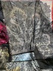 Lace Black Vtg Circle 22 across Old Chantilly 