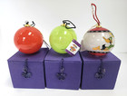 Set Of 3 Looney Tunes Christmas Ornaments 1996 Marvin  Taz   Sylvester