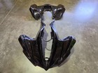Kawasaki Kfx450r 08-14 Black One Piece Plastic Front And Rear Fenders