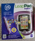 Leappad  Explorer Learning Tablet Pink -need Change Battery  unopened unused