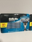 Gillette Mach 3 Men   s Razor Cartridge Blades Pack Of 12x2   Total 24 Cartridges