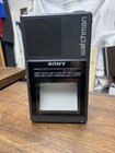 Sony Watchman Fd-42a  Flat Black   White Tv Great Condition Works   Nice Cond