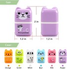 Tamaki Erasers For Kids 6 Pack     Cute Pencil Erasers With Cover   Roller