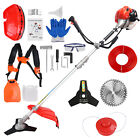 52cc 3 In 1 Grass String Trimmer Weed Eater Wacker Gas Powered With 10   Cutter