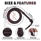 Kangaroo Hide Leather Bull Whip 04 To 16 Feet Long 16 Plaits Indiana Jones Whip