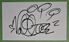 Vanilla Ice Legendary American Rapper Hip-hop Actor Tv Host Signed Auto 3x5