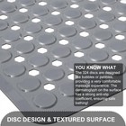 Bath Mat For Tub   Shower  Non Slip 35  X 16 3   rectangular   Gray  opaque  