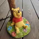 Vintage Winnie The Pooh Tree Flowers Bee Nursery Table Lamp  no Shade  - Works 